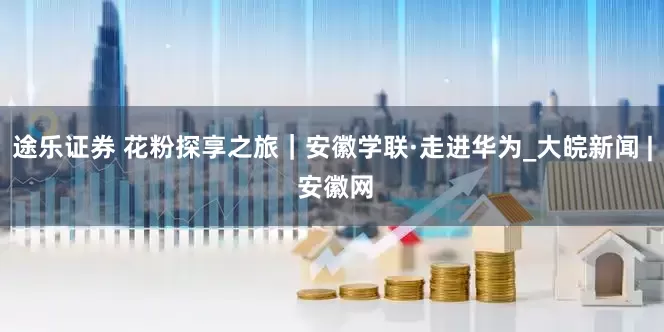 途乐证券 花粉探享之旅｜安徽学联·走进华为_大皖新闻 | 安徽网