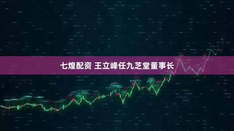 七煌配资 王立峰任九芝堂董事长